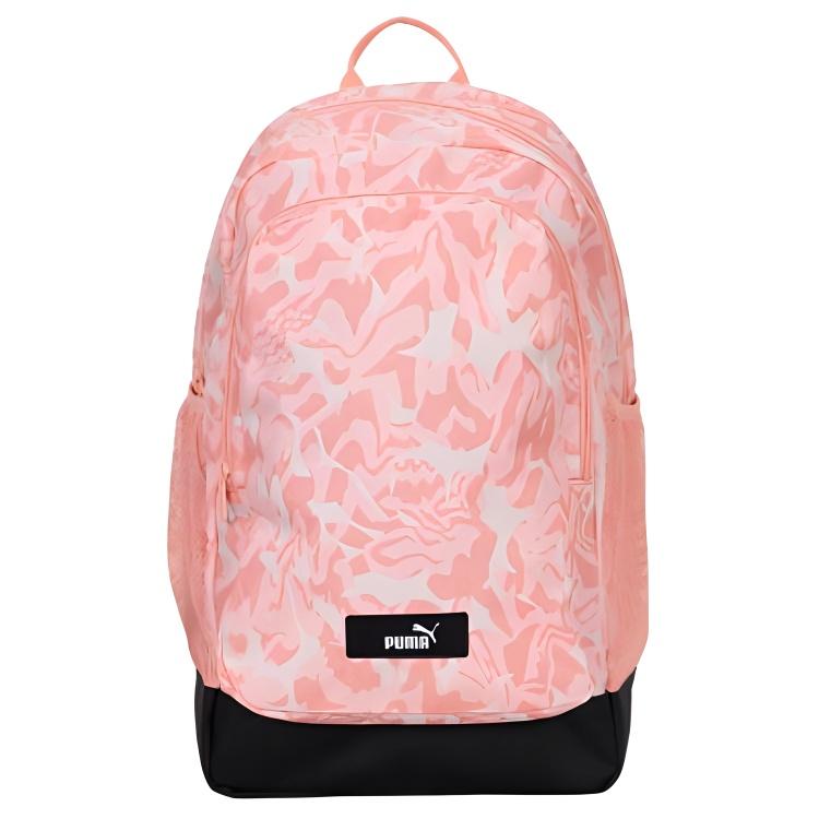 Puma Logo Patchwork Design Fabric Backpack Women backpack Pink Black 091150-05 Pink Black 4690₽