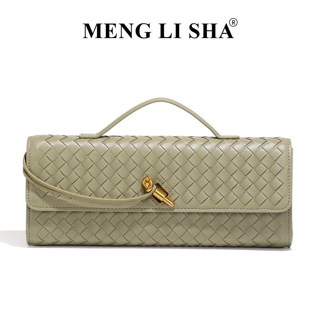 Chinese Style Handmade Woven Accordion Handbag - Crossbody & Shoulder Design for Evening or Casual Use