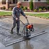 Beton Estrichschieber 1829 mm Aluminiumlegierung Richtlatte Nivellierwerkzeug, 5,3 Zoll Breite Gerade Kante, Große Abdeckung, Ersatz-Oberflächennivellierer für Auffahrt,
