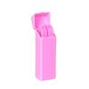 Creative Candy Color Double-Line Dental Floss Rod - Fruit Flavor Mint Carp Flip-Top Box - 10 Pieces Portable Pack