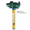 Lustiges tragbares Thermometer mit Cartoon-Muster, genaues EVA-Schwimmthermometer für den Pool