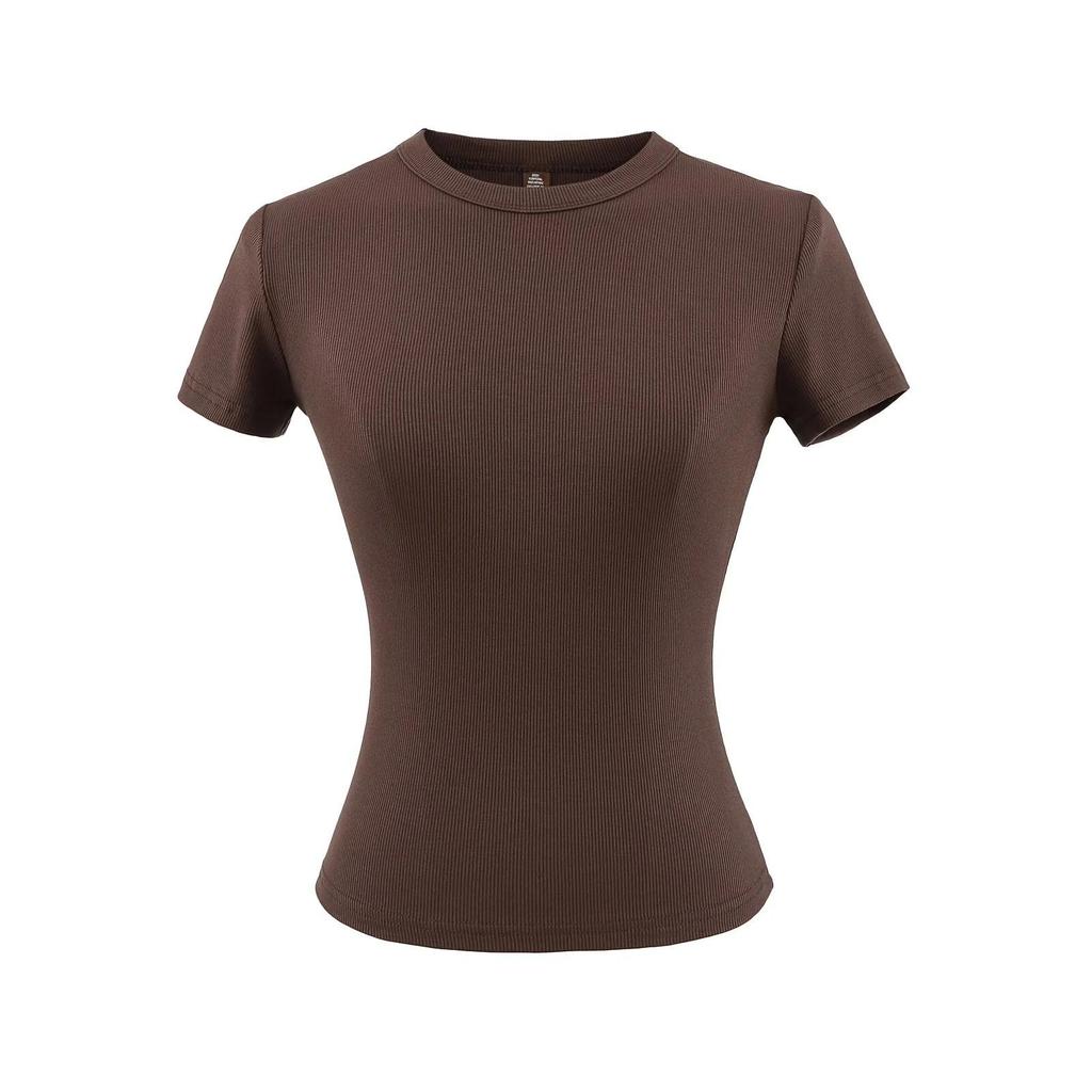 Spicy Girl Slimming Short Sleeve T-shirt - Spring/Summer 2025