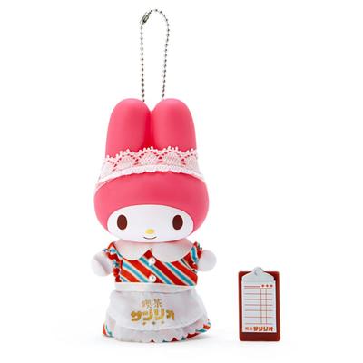 My Melody Soft Vinyl Mascot Holder Cafe 2nd 135186 (Sanrio Branch)