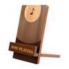 NOW PLAYING Wooden Vinyl Record Stand Vinyl Record Holder Vintage Record Holder Stand Decorative Vinyl Record Holder Display