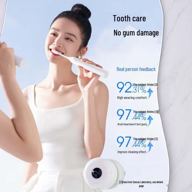 SOOCAS Sonic Electric Toothbrush with Wall-Mounted Sterilizer Gift Set CN plug (adapter included)