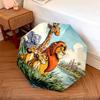 Animals In the Grass  Pattern, Automatic Folding Umbrella, Portable and Foldable Design, 8 Ribs, a Christmas or Birthday Gift.