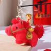 Portachiavi Peluche Cavallo 2026 - 'Ricchezza Istantanea' Carino Regalo di Capodanno
