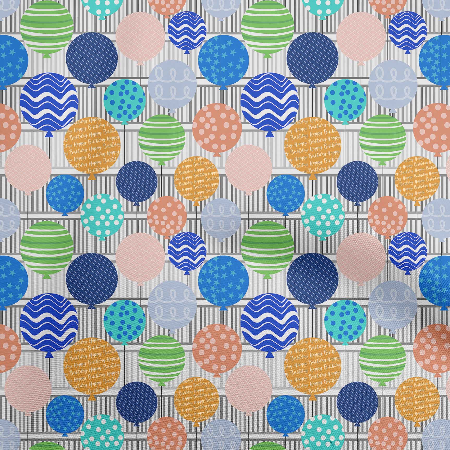 

OneOone Cotton Flex Blue Baby Ballon With Smee Dress Material Тканина з принтом у дворі 40 дюймів 42 Inch Wide - Viscose Chiffon помаранчевий