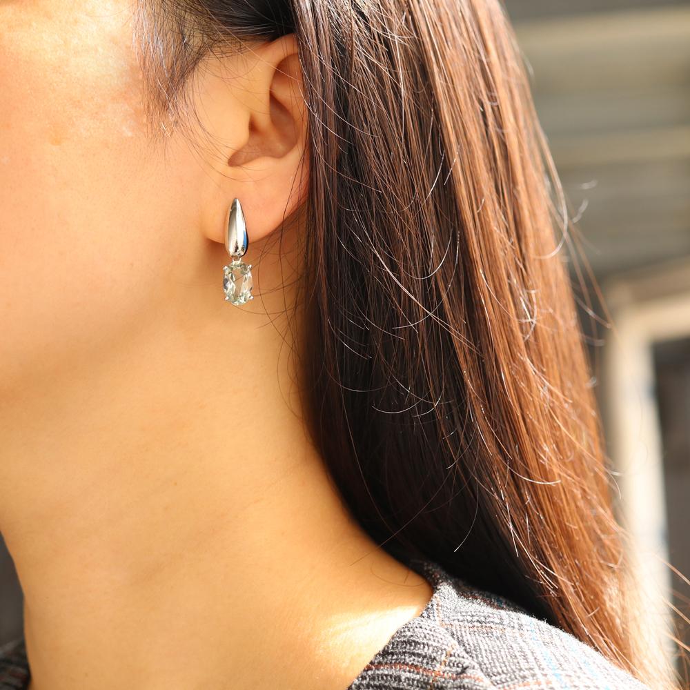 Orecchini a forma di furetto in argento sterling - Italia
