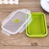 800ml Silicone Collapsible Portable Lunchbox Bowl Folding Food Storage Container