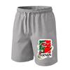 Men's Soccer Print Athletic Shorts for Casual Wear