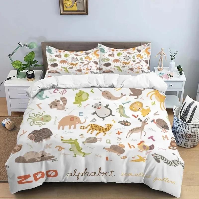 

Luxury New 3D Print Cartoon Art Print Three Piece Bedding Set Fashion Article For Beds Quilt Covers Pillowcases Bedding Set 70x133cm 2pcs