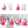 Easy to Demold Silicone Candle Mould Epoxy Mold for Home Decoration Yoga Turtles Shaped Aromatherapys Mold Jewelry Tool