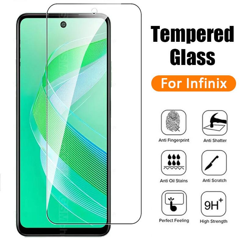 For Infinix Smart 10 9 8 Pro 7 6 Hot 60i 50i 40i 11s NFC 30i 40 10i 9 10 Play Note 50 40 12 G96 30 Tenco Spark 6 Clear Tempered Glass Screen Protector