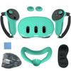 Meta Quest 3 Silicone Protective Case: 7-Piece Set for Controller & Host - Anti-Slip, Anti-Drop VR Accessories