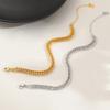 Trendy Hip Hop Cuban Chain Titanium Steel Bracelet - Cool, Stylish, Simple Fashion Jewelry