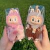 Clear Outdoor Bag For 16cm Cartoon Plush Dolls AC Toys Transparent Mini Cute Pouch For Keychain Doll Anime Figure Garage Kit