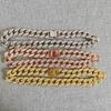 15mm Wide Diamond-Studded Cuban Choker for Pets - Gold Necklace for Cats & Dogs - Birthday Gift