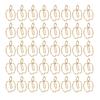 40Pcs Paper Clip Golden Apples Shape Creativity Personality Large Size Craft Paperclip for Home Offi