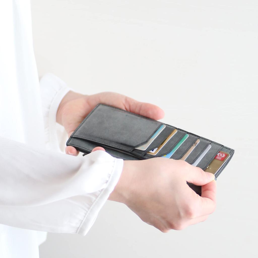 FRAGMAN bloom long wallet extra small handmade made in Japan Tochigi leather genuine leather natural leather Large capacity long wallet chocolate