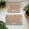 Water Absorbing Carpet, Anti Slip Foot Pad, Bathroom Door Pad,Bathroom and Toilet Anti Slip Mats