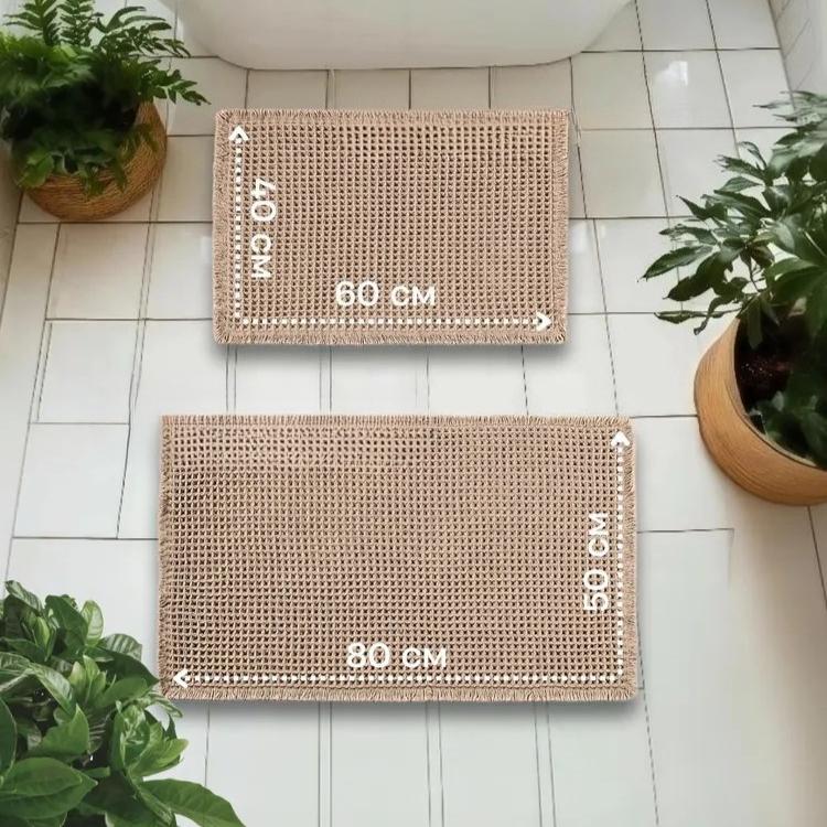 Water Absorbing Carpet, Anti Slip Foot Pad, Bathroom Door Pad,Bathroom and Toilet Anti Slip Mats
