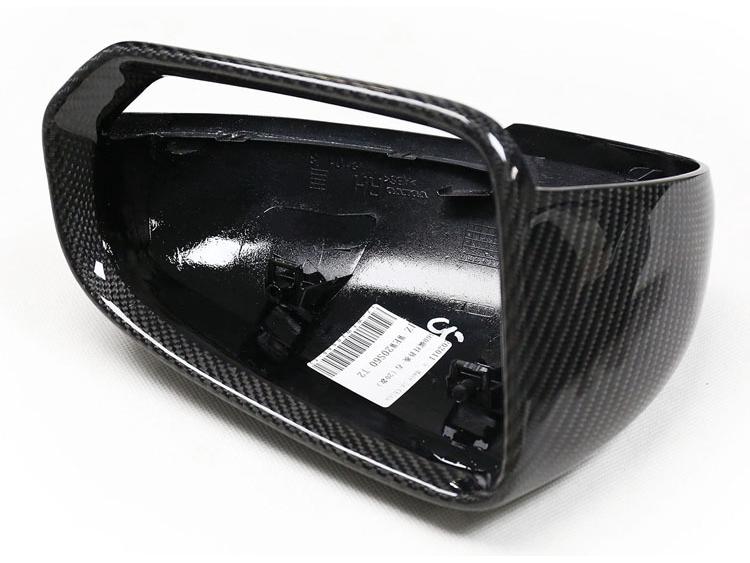 Carbon Fiber Replacement Rearview Mirror Cover for Volvo S60, V60, XC40, and S90