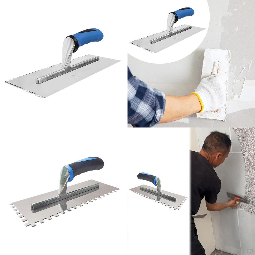 Gipsskrapa Avslutning Fyrkantig Tand Betong Handverktyg Kakelgolv