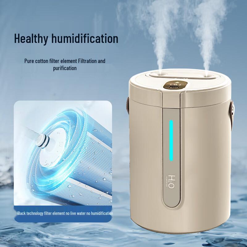 Dual Spray Humidifier with Night Light