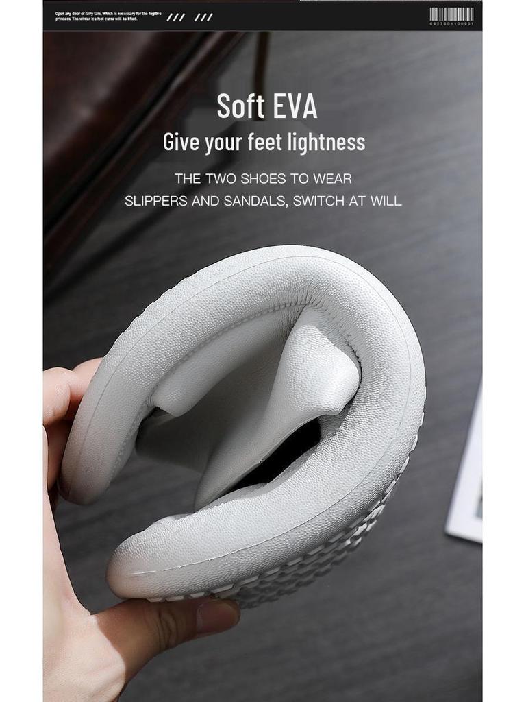 Men's and Women's Non-Slip, Anti-Odor Slippers - Large Size, Indoor/Outdoor Summer Use