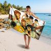 Large Beach TowelBleach Anime Soft Absorbent Towel Beach Bath Home Use