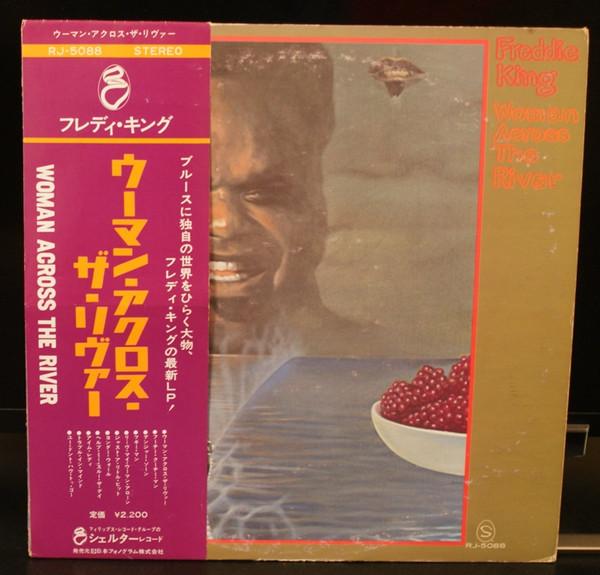 

LP Record FREDDIE KING Woman Across The River RJ5088 SHELTER 1973 Japan Blues Used