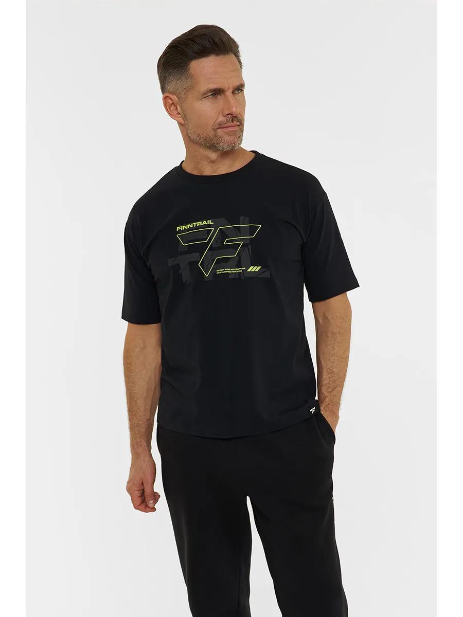 Branded BIG LOGO T-shirt with print 4XL