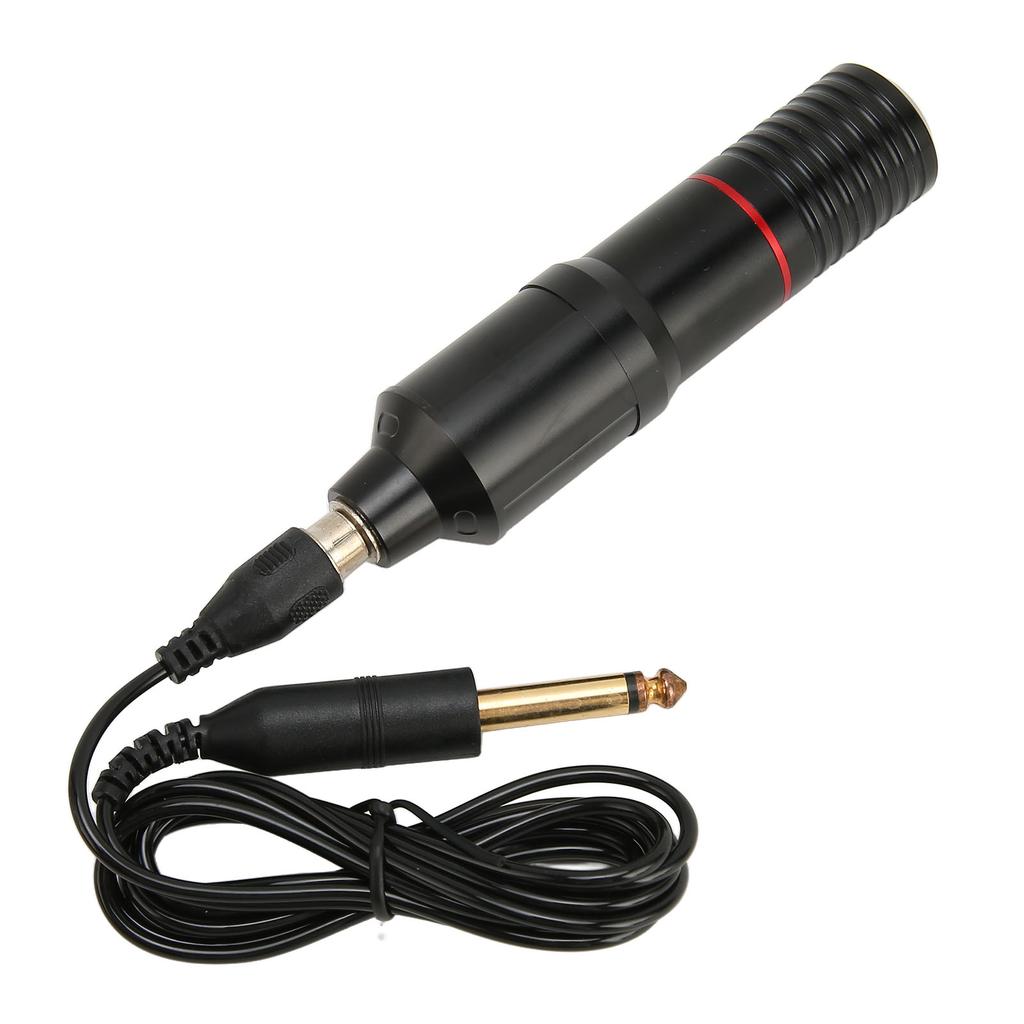 Tattoo Machine Set RAC Connector Alloy Adjustable Rotary Tattoo Machine Pen for Liner Shader Black