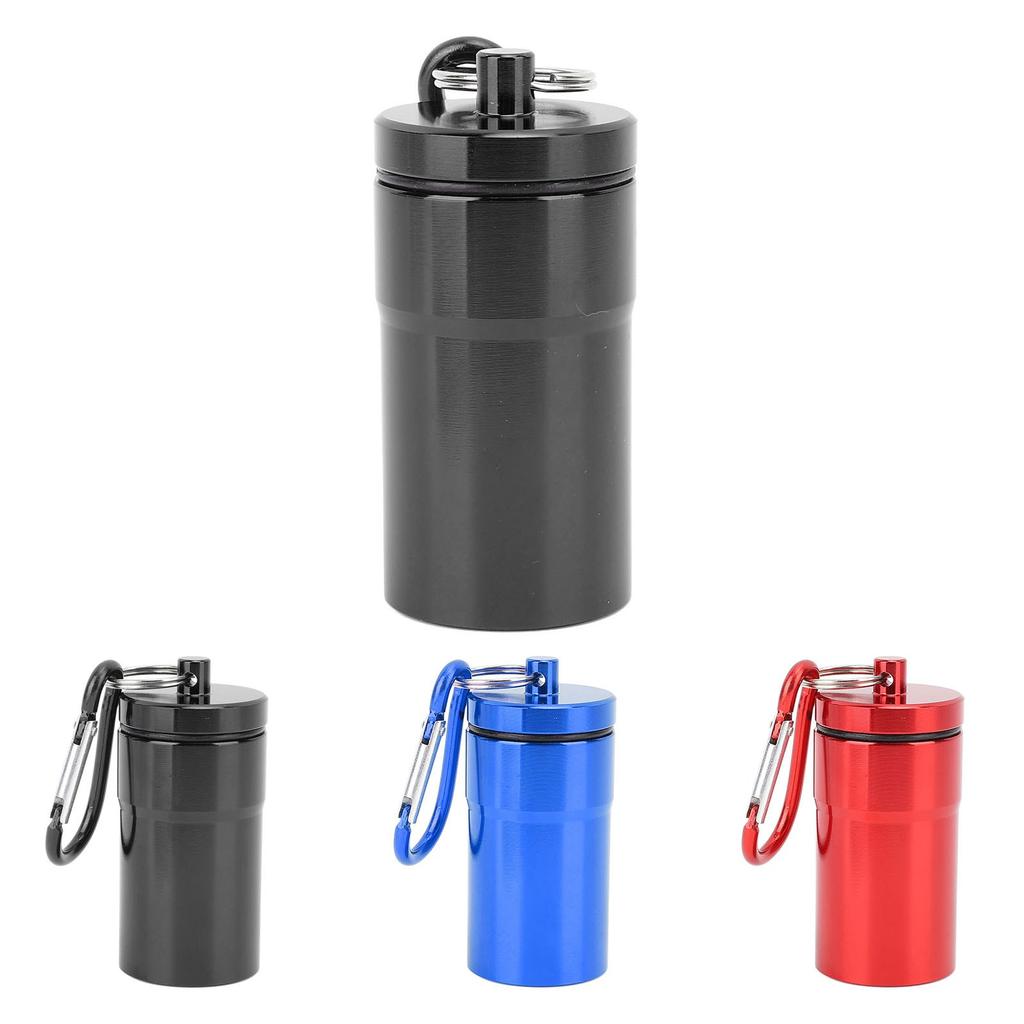 Portable Ashtray Easy Cleaning Lightweight  Ash Tray Eco Friendly Aluminum Alloy Detachable Lid with Keychain for Travel