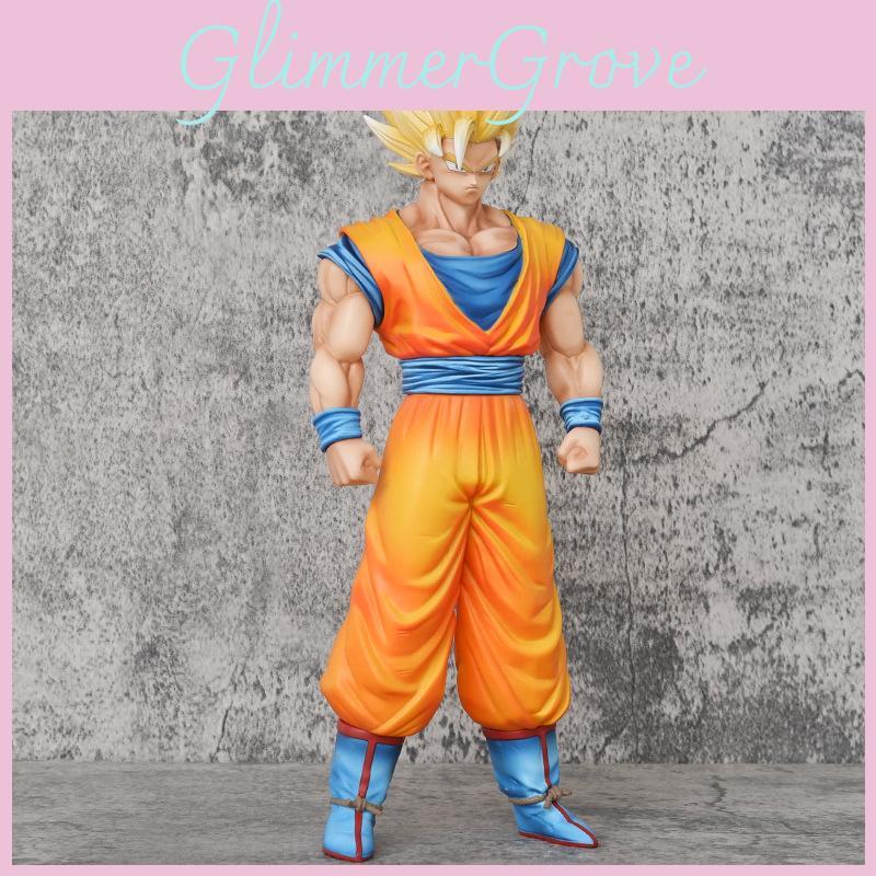 Super Saiyan Son Goku Pvc Statue With Authentic Anime Appearance For Collectors And Fans