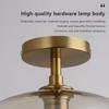 Modern LED Ceiling Lighting Minimalist Nordic Texture Glass Ceiling Lamp Aisle Corridor Lamp Creative Living Room Lights E27