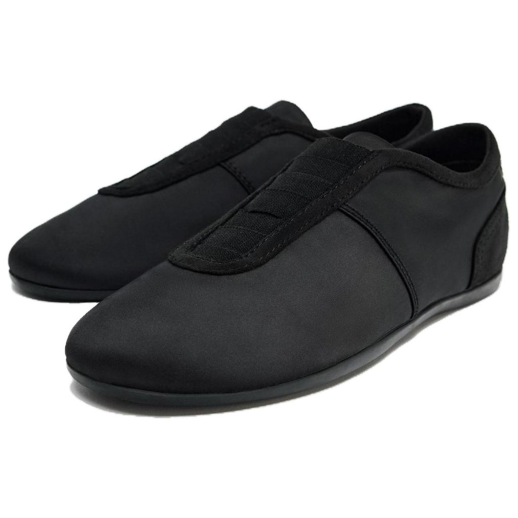 Zara Fashion Simple Spliced Material Elastic Ballet Flats Women Flats 15200510-38