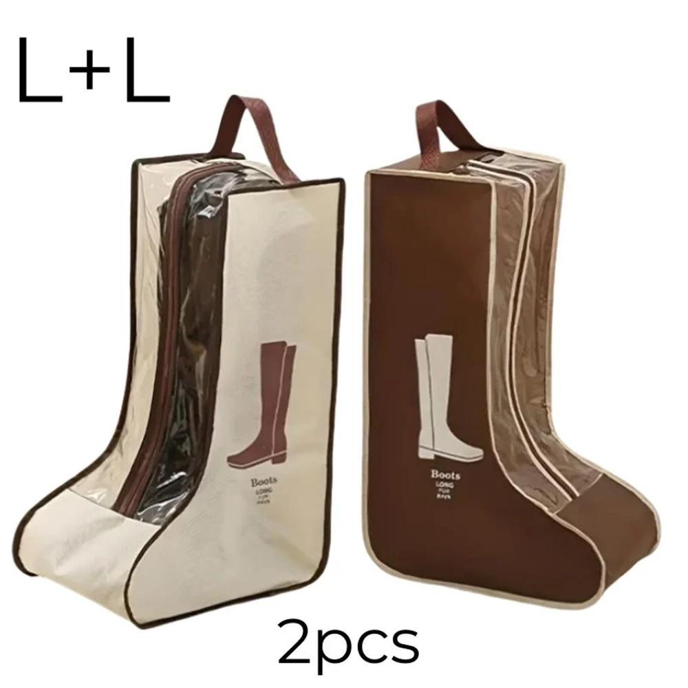 1-4pcs Reusable Boot Storage Bags Multi-Functional Dustproof Shoes Covers for Long and Short Boots Travel Shoe Packing Organizer