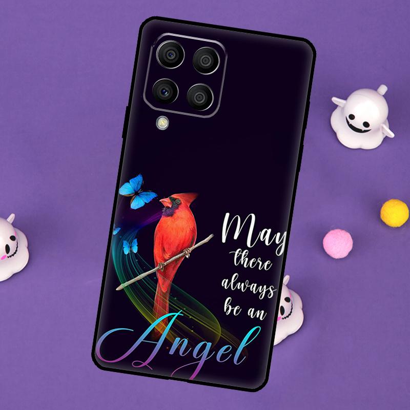 

Cardinal Red Bird Cover For Samsung Galaxy M20 M30s M33 M13 M23 M53 M15 M55 M31 M51 M14 M34 M54 M32 M52 Case Samsung M52 5G