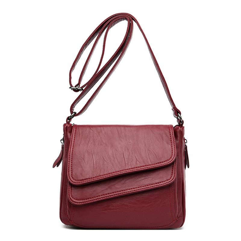 2026 Fashi Soft Leather Shoulder Bags Luxury Women Handbags Designer Brand Casual Crossbody Bags For Women Sac a Main Female