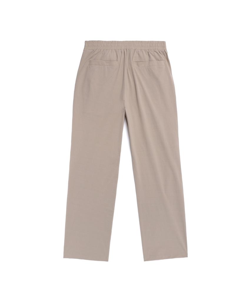 NATIONALGEOGRAPHIC N262Upt991 Frozen Air Semi-Overfit Straight Pants Oak Beige