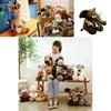 Wholesale Jungle Animal Plush Toy Cartoon Gorilla Lion Tiger Giraffe Stuffed Doll