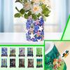 3D Puzzle House Vase Decorative Piece – DIY Floral Container For Living Room Decor