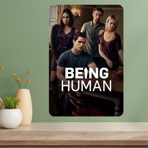

Being Human Classic TV Show Metal Poster Sign 20x30cm（7.8x11.8inch）