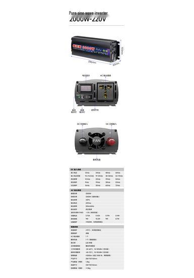 Zhi Xian Universal Pure Sine Wave Inverter: 12V/24V/48V/60V to 220V High Power