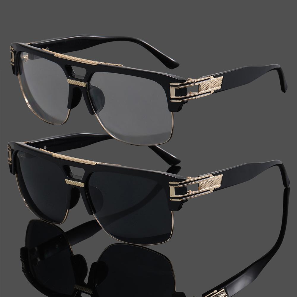 

2PCS Couples Fashion Sunglasses Summer Party Vacation Golf Decorative Photo Shoot Holiday Gift for Men And Women XE3790