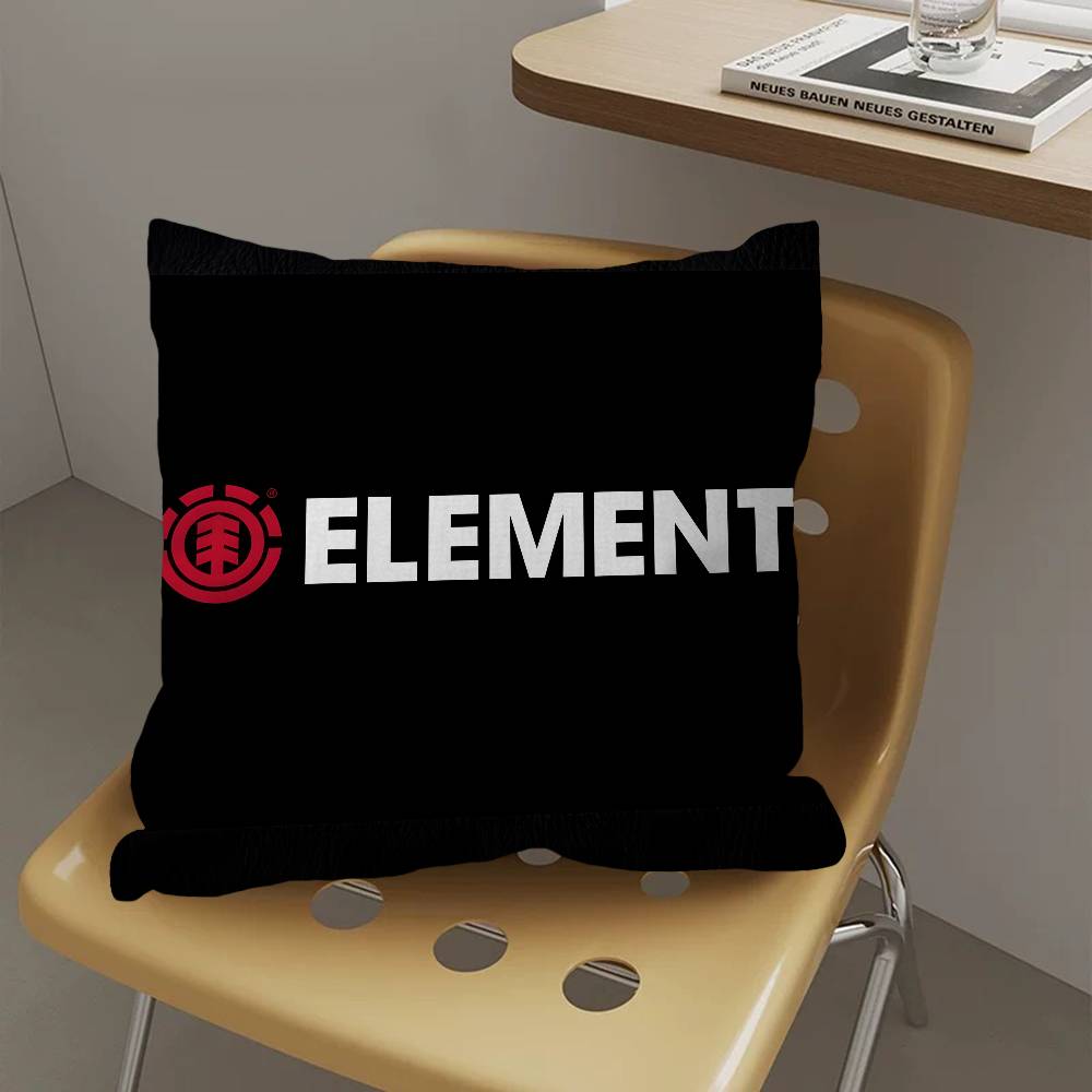 Skateboard Brand E-Element S-Skateboards Personalized Pillow Dust Cover Bedroom Kids Party Decoration Pillowcase Children Gift