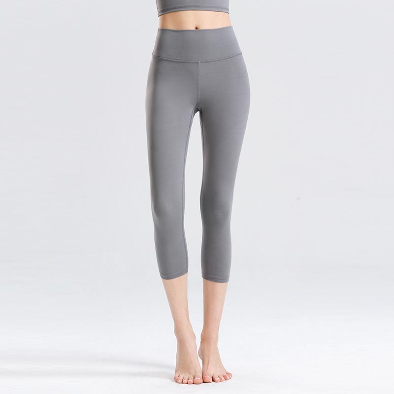 Nuovi Pantaloni da Yoga da Donna Pantaloni Sportivi da Donna a Vita Alta Sollevaglute Ad Asciugatura Rapida Pantaloni da Fitness Attillati Abbigliamento da Yoga Pantaloni a Sette Ottavi da Donna