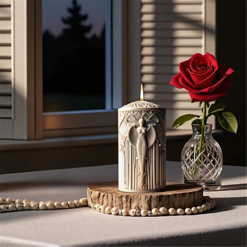 Premium Silicone Armless Candle Mold For Detailed Wax Sculpting And Easy Release With Stick Coating